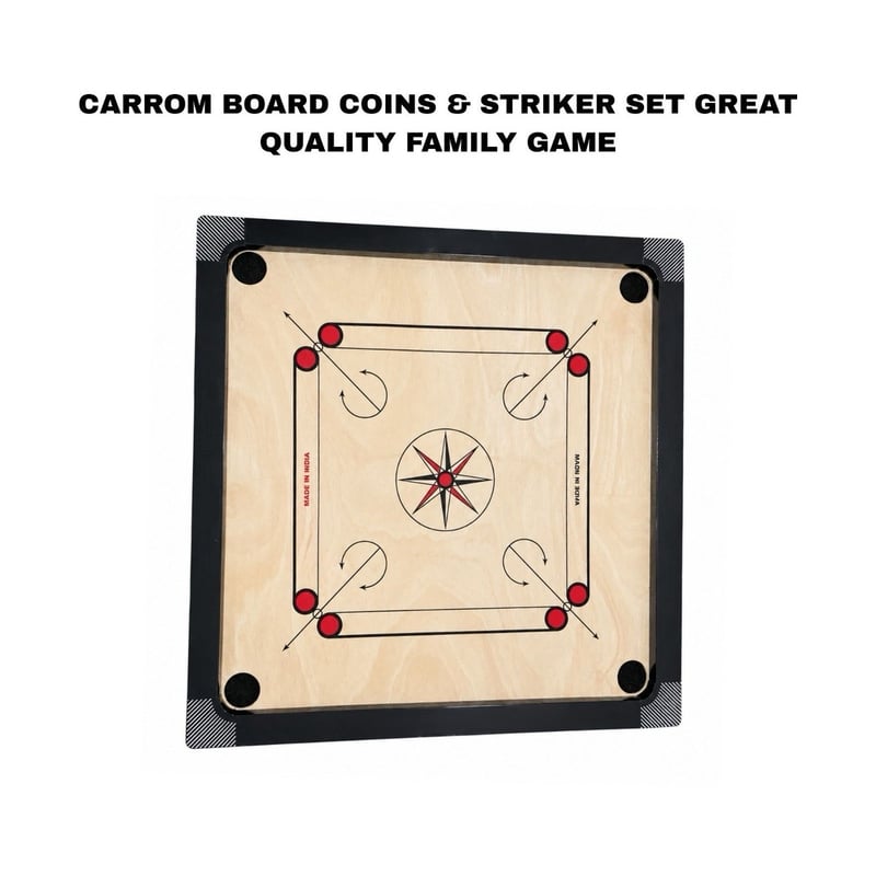 Carrom Board (Big) with striker set