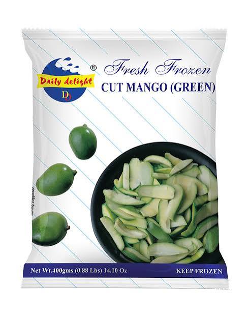 Daily Delight Cut mango green- 400g