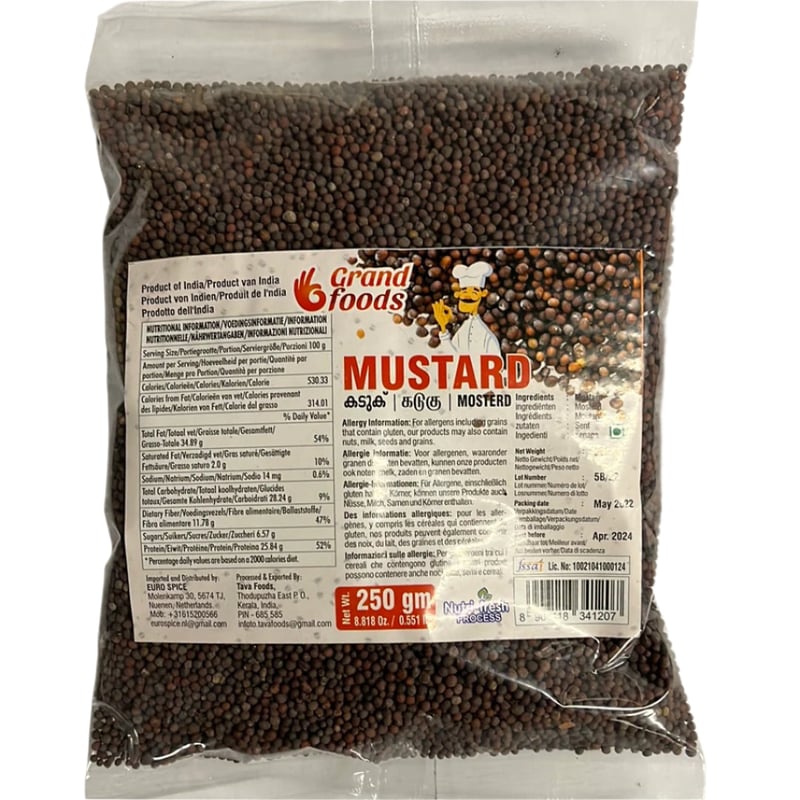 GrandFoods Mustard (കടുക്)-150g