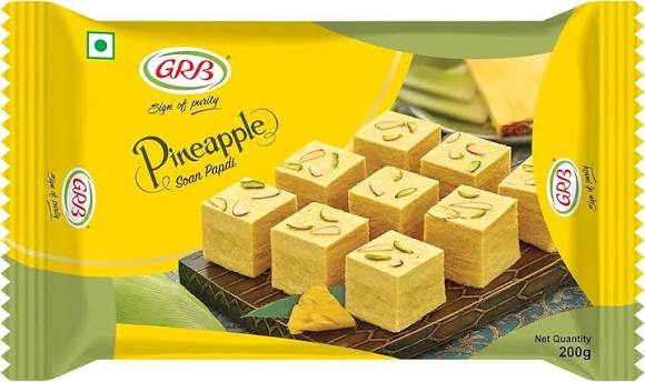 GRB Soan Papdi (pineapple) -100g