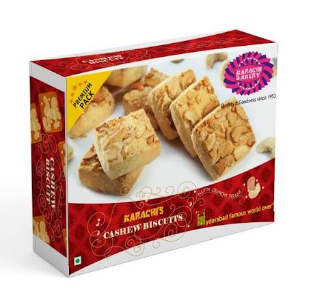 Karachi Bakery Cashew Biscuits-400g