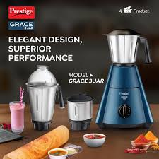 Prestige Grace 3 jar mixer grinder -750w