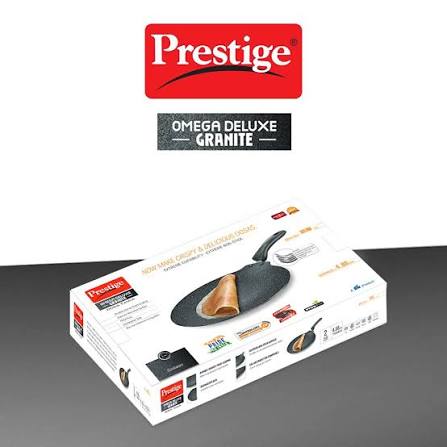 Prestige Omega Deluxe Granite Dosa Tawa 30cm